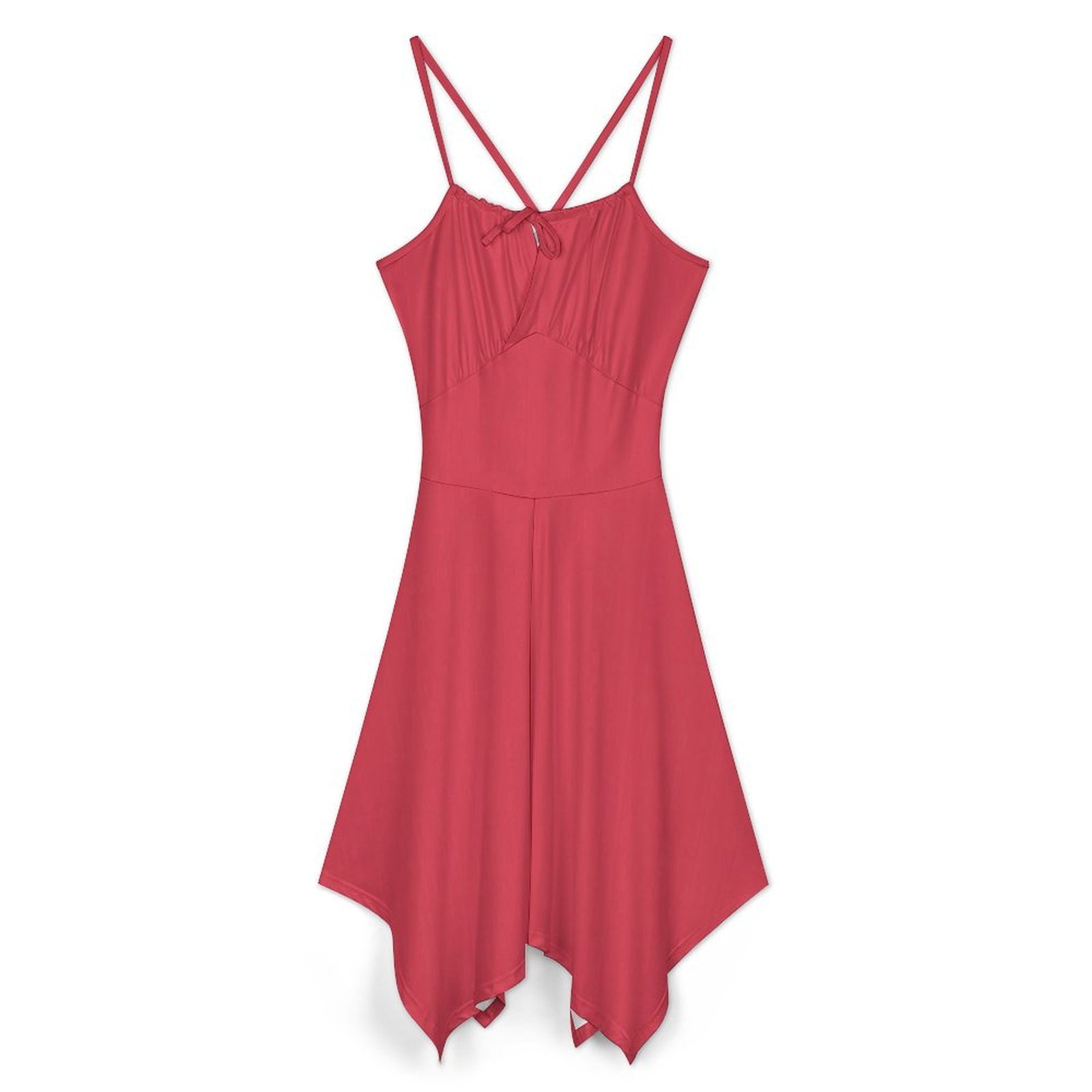 Summer Clothing Colors - فستان بابريكا مزين بالزهور للنساء للربيع