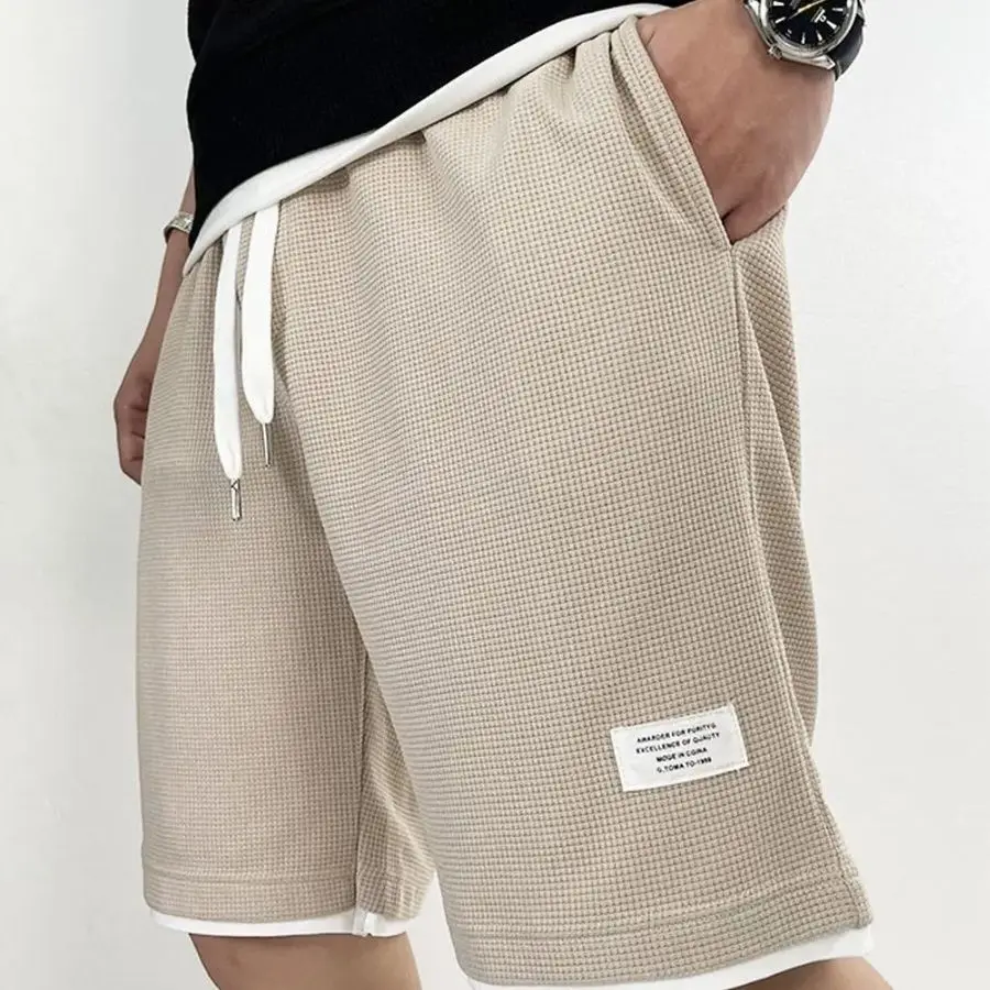 Summer Clothing Deals - الذكور سراويل قصيرة الأسود الهراء كبيرة