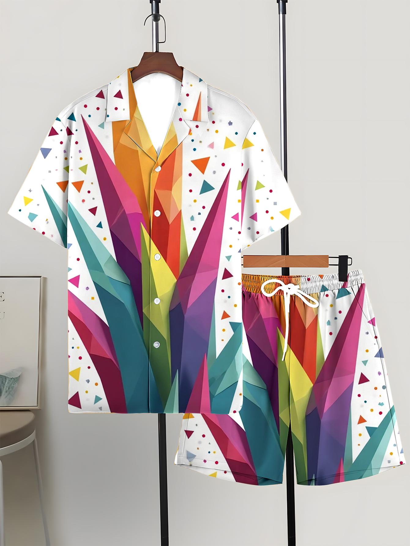 Summer Clothing Sets - أطقم قمصان رجالية لربيع/صيف 2026، ملابس