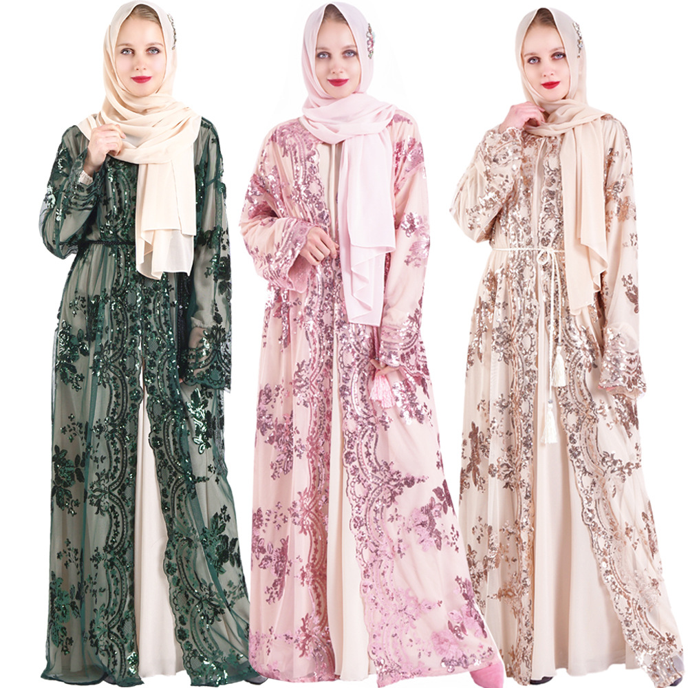 Summer Clothing Pakistan - ملابس إسلامية جديدة بوليستر عباية إسلامية