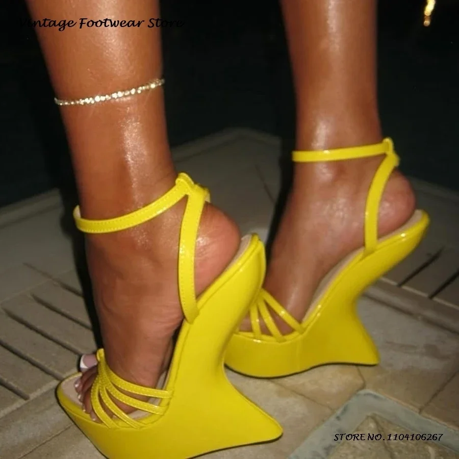 الحلوى اللون منصة Strappy الصن - مراجعة Summer Clothing Colors وسعره