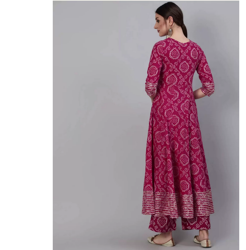 طقم نسائي هندي من القطن الخالص - مراجعة Summer Clothing Pakistan وسعره
