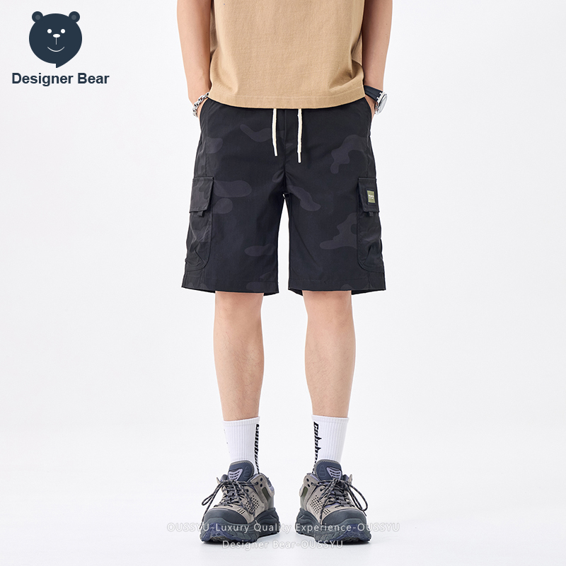 شورتات كارجو رجالية صيفية مموه - مراجعة Summer Clothing Brands Men وسعره