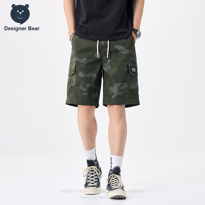 شورتات كارجو رجالية صيفية مموه - مراجعة Summer Clothing Brands Men وسعره