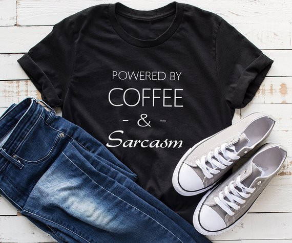 تي شيرت Sugarbaby Coffee and S - مراجعة Summer Clothing Quotes وسعره