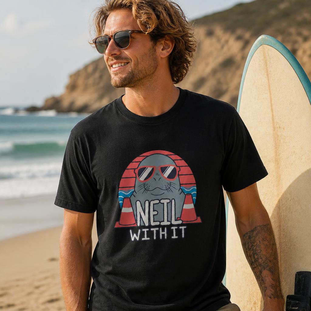 تي شيرت رجالي من Neil the Seal - مراجعة Summer Clothing Deals وسعره