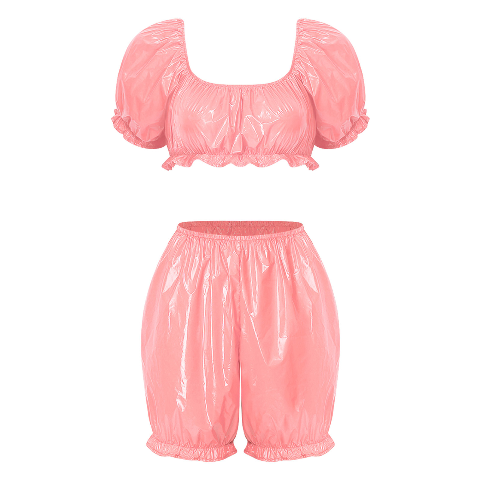ملابس نسائية من الجلد الصناعي  - مراجعة Summer Clothing Sets وسعره