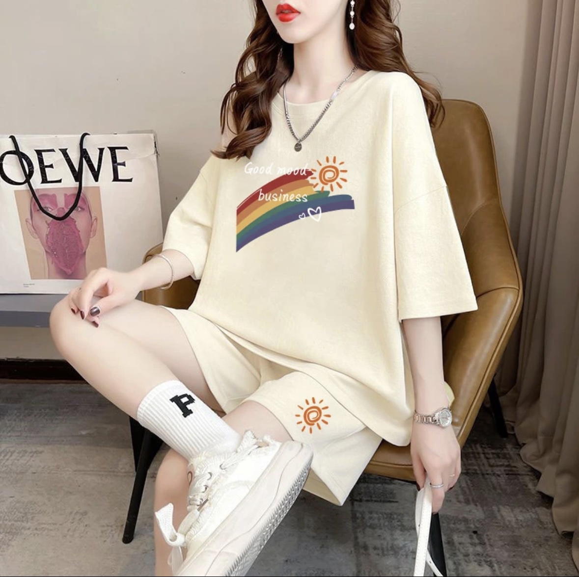 طقم شورت صيفي نسائي عصري، ملاب - مراجعة Summer Clothing Sets وسعره