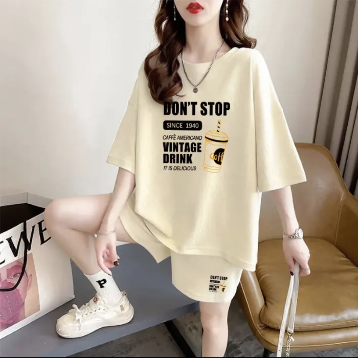 طقم شورت صيفي نسائي عصري، ملاب - مراجعة Summer Clothing Sets وسعره
